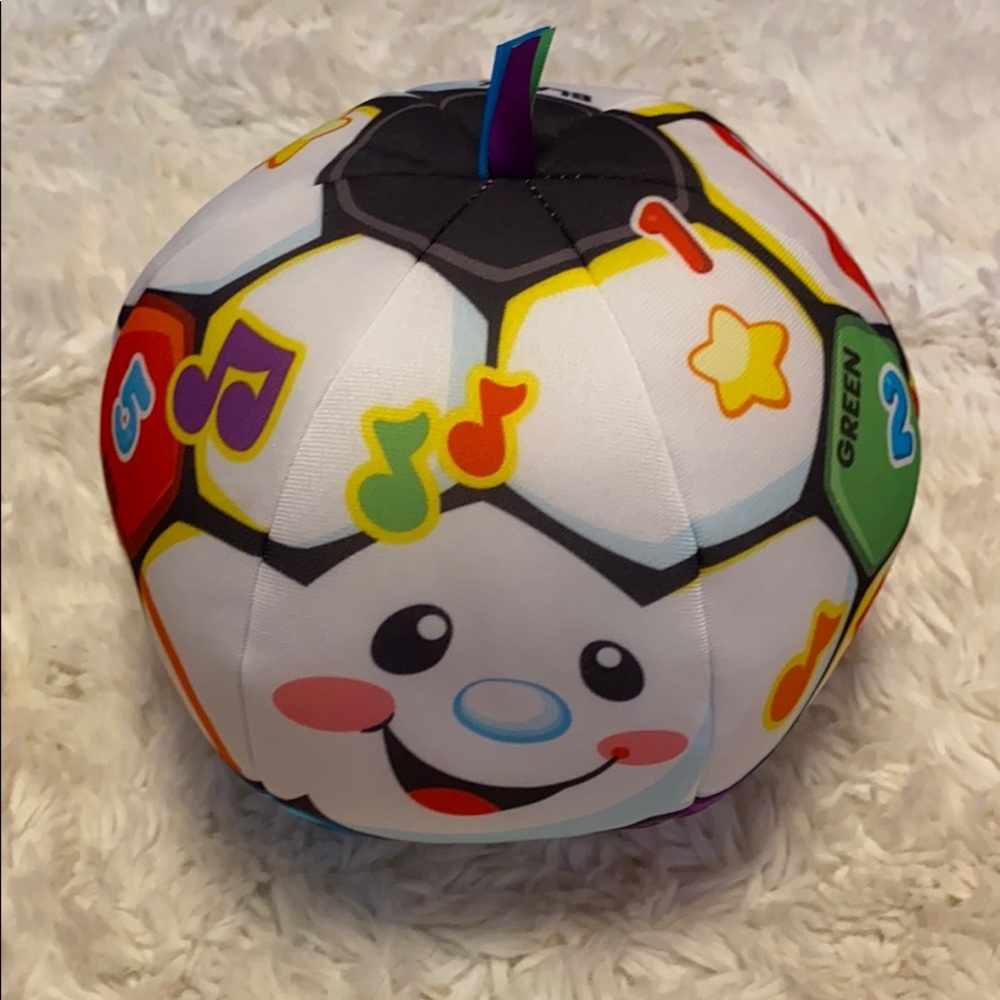 Toy soccer ball
